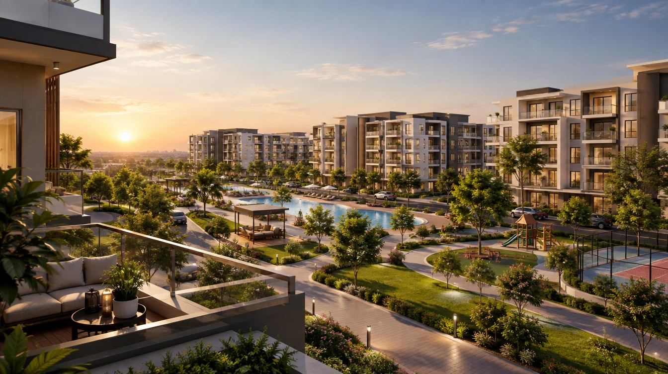 التطوير السكني والمجمعات العمرانية